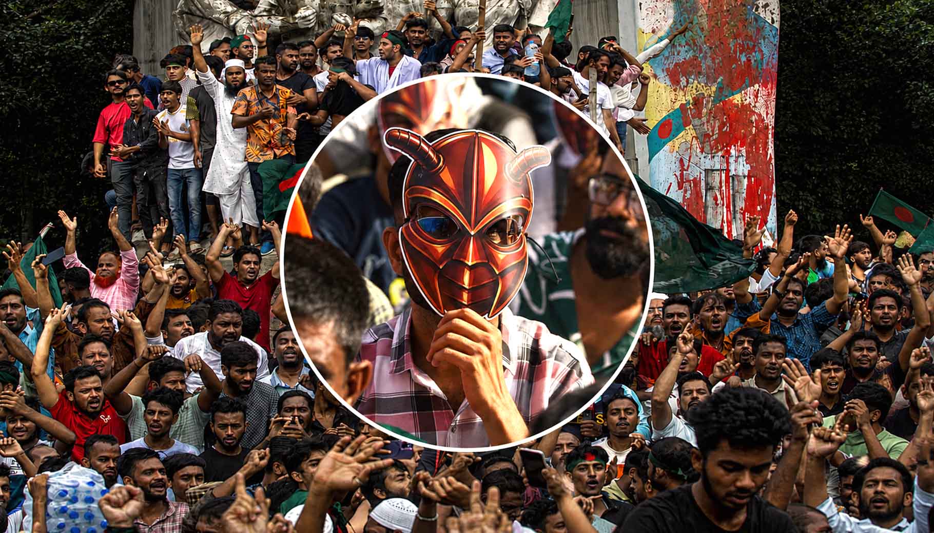dhaka and delhi protest