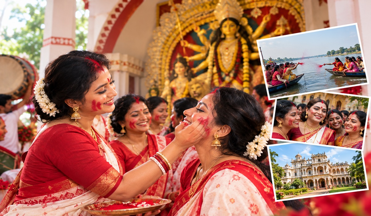 বাঙালির সিঁদুরখেলা: সধবার মঙ্গলকামনা থেকে নারীশক্তির উদযাপন