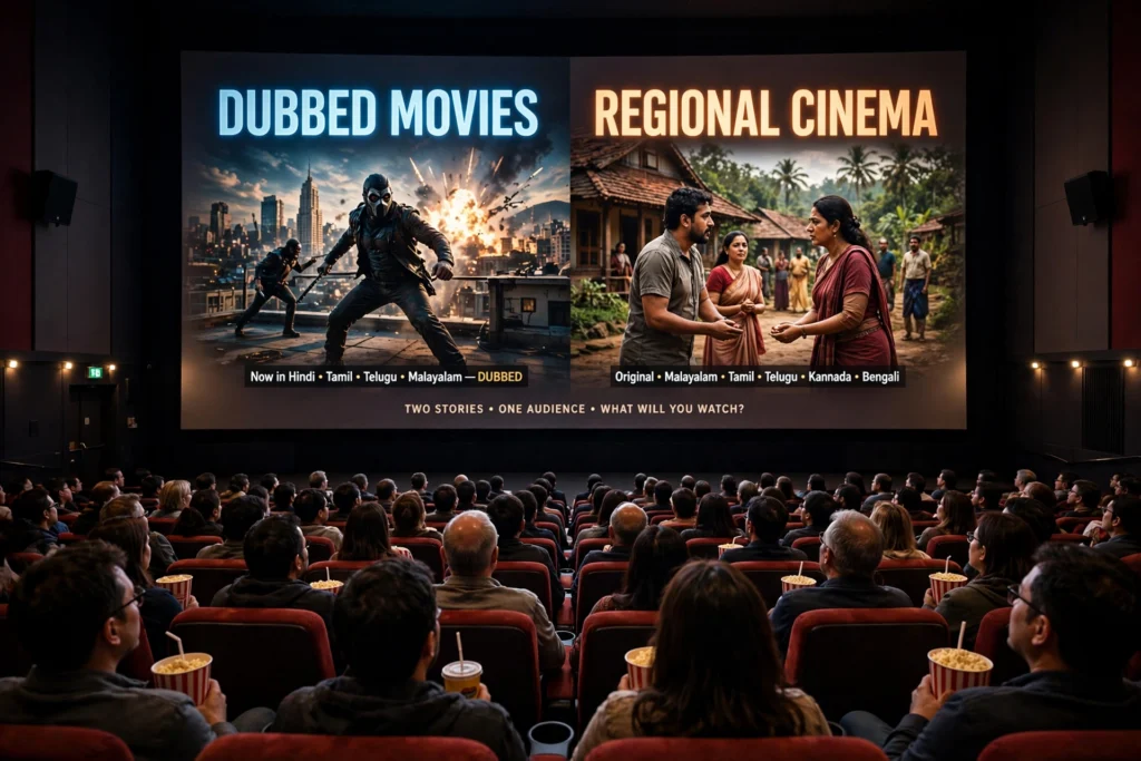 dubbed movies vs regional cinema