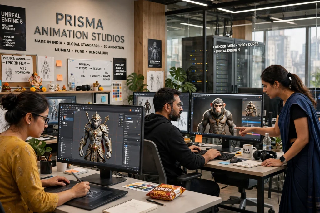 ndian Animation Industry Global Standards